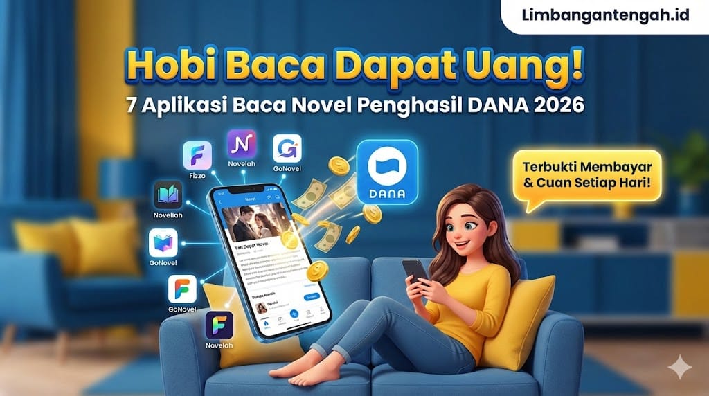 Aplikasi Baca Novel Penghasil DANA