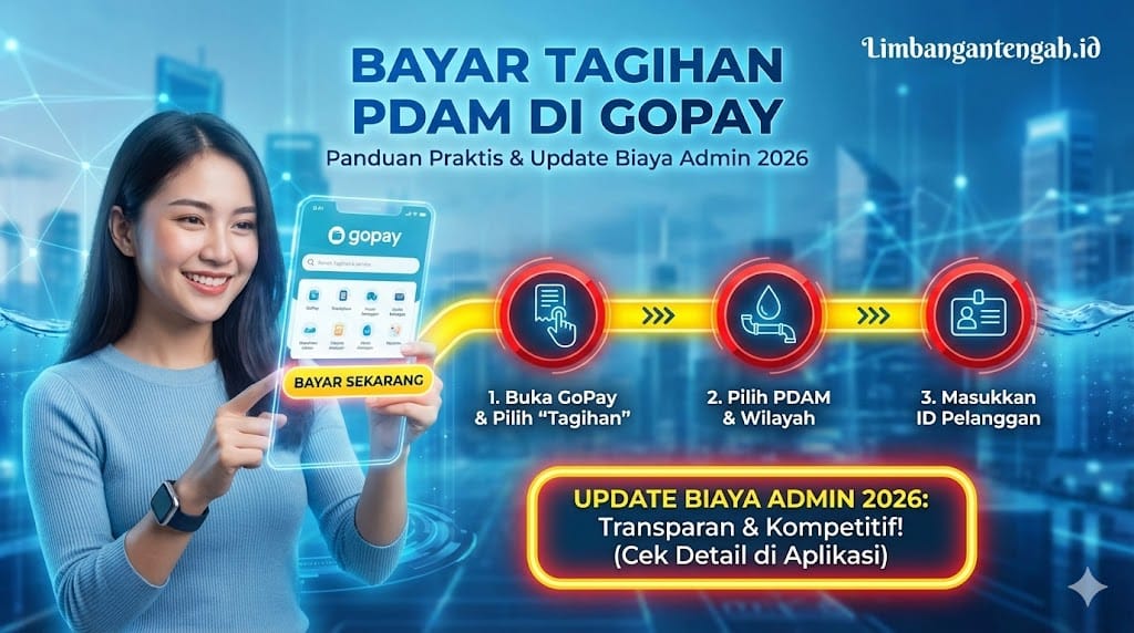 Bayar Tagihan PDAM di GoPay