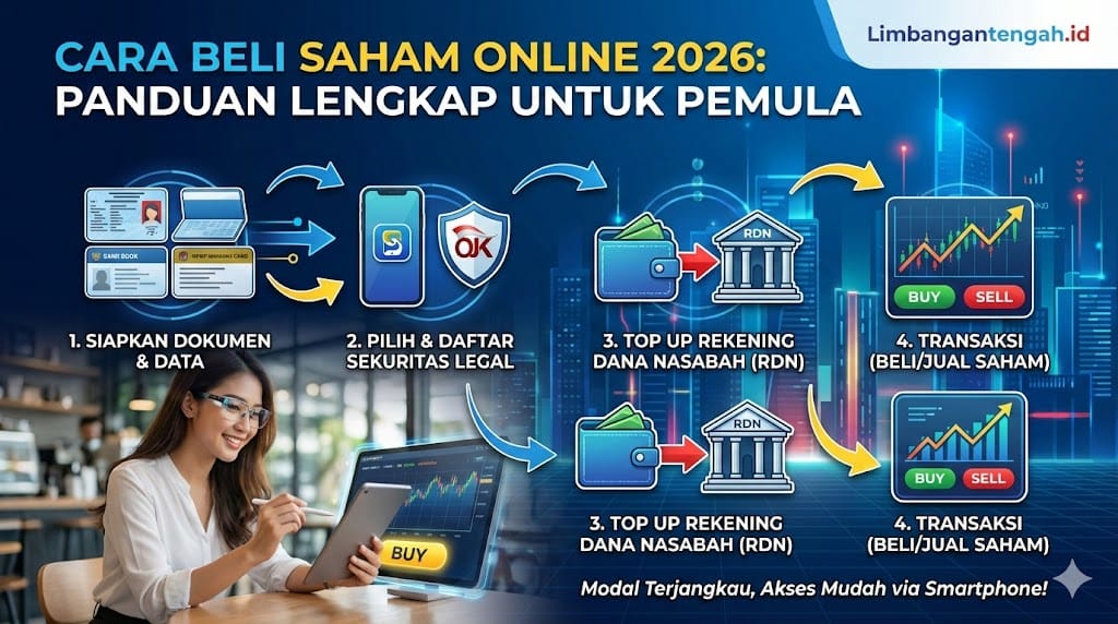 Cara Beli Saham Online