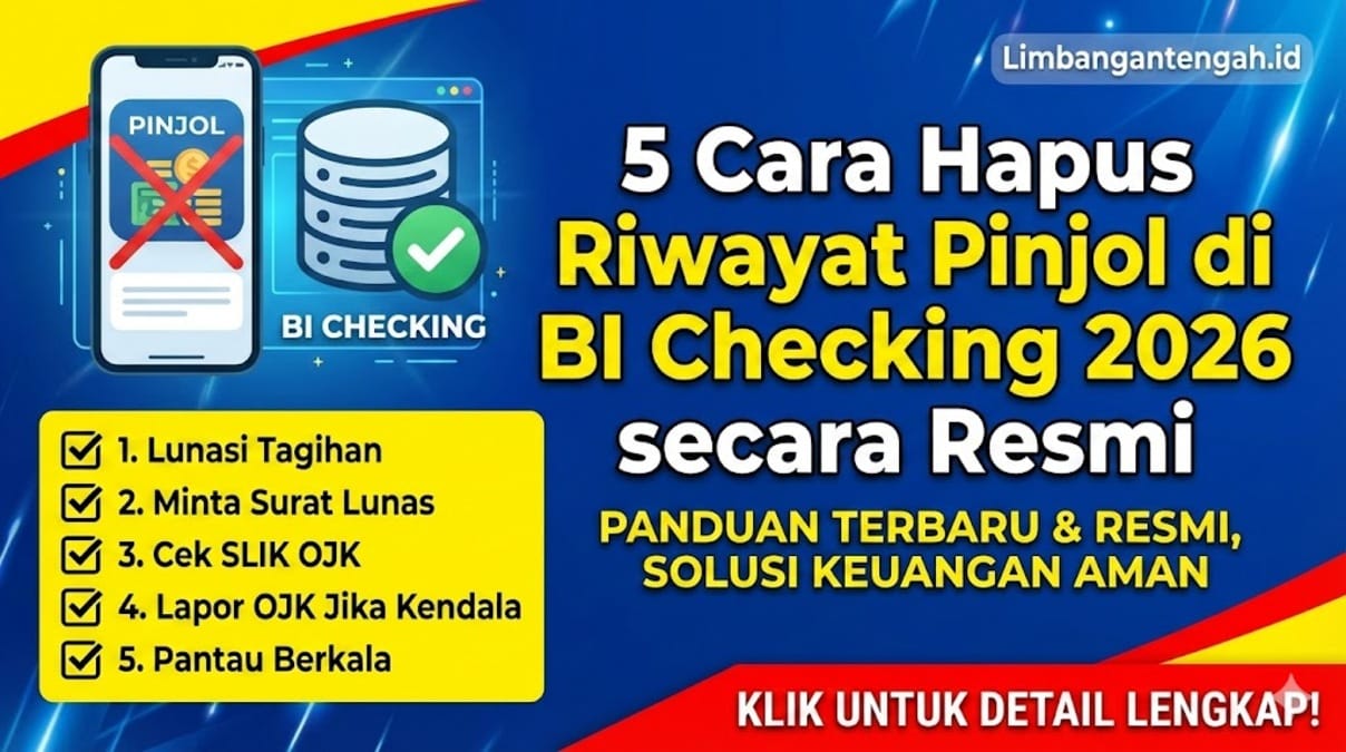 Cara Hapus Riwayat Pinjol