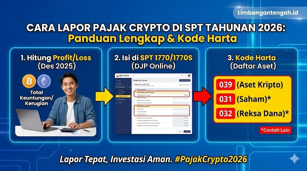 Cara Lapor Pajak Crypto