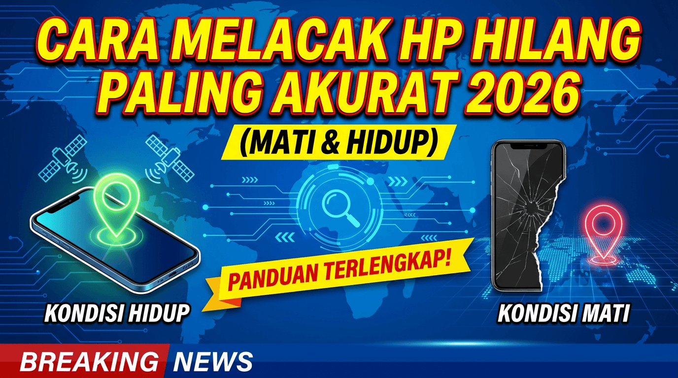 Cara Melacak HP Hilang
