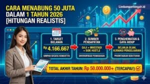 Cara Menabung 50 Juta