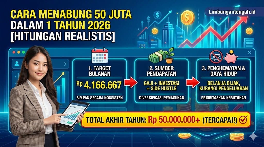 Cara Menabung 50 Juta