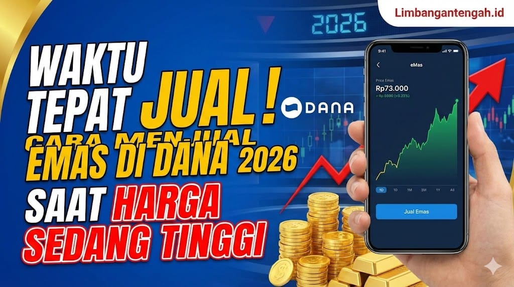 Cara Menjual Emas di DANA