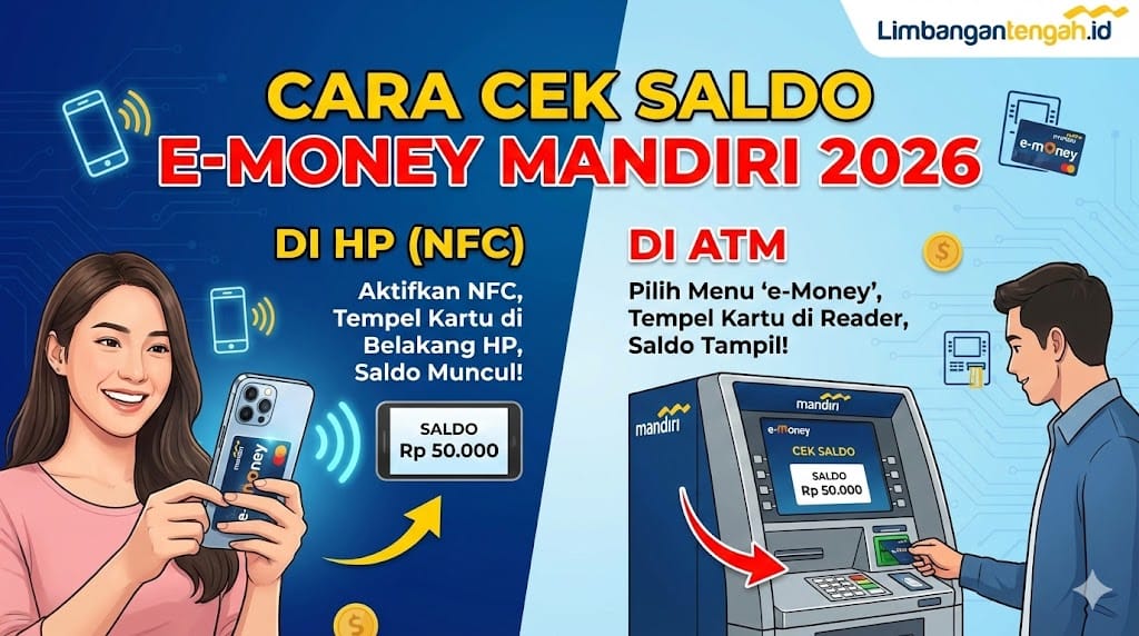 Cek Saldo e-Money Mandiri