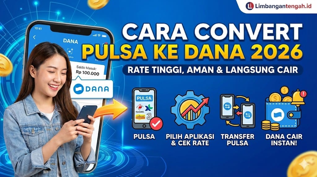 Convert Pulsa ke DANA