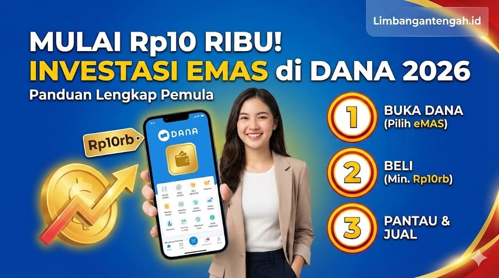 Investasi Emas di DANA