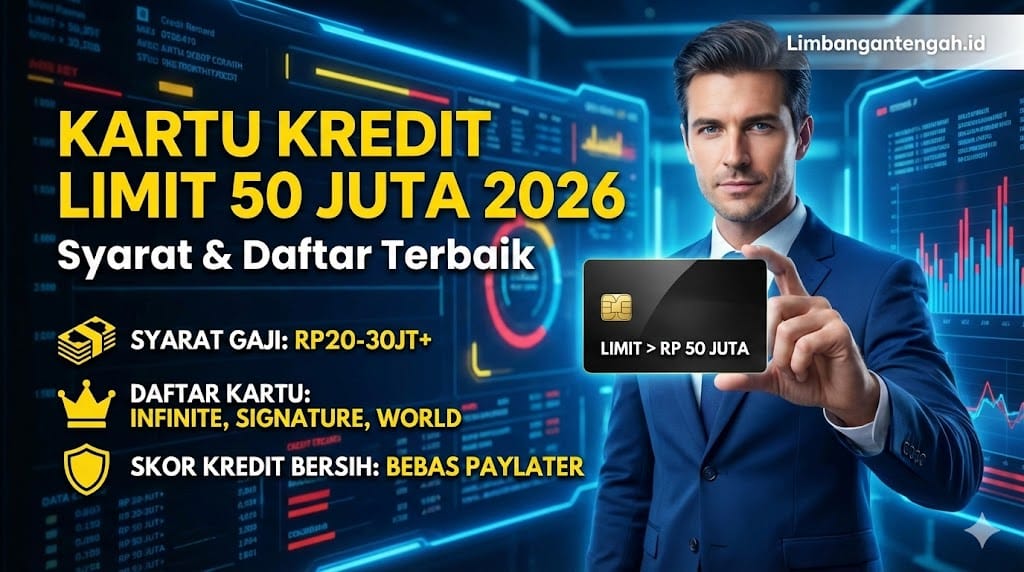 Kartu Kredit Limit 50 Juta