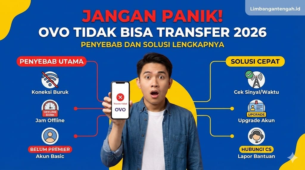 OVO TIDAK BISA TRANSFER