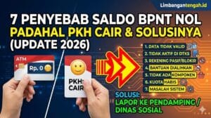 Penyebab Saldo BPNT Nol