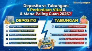 Perbedaan deposito dan tabungan