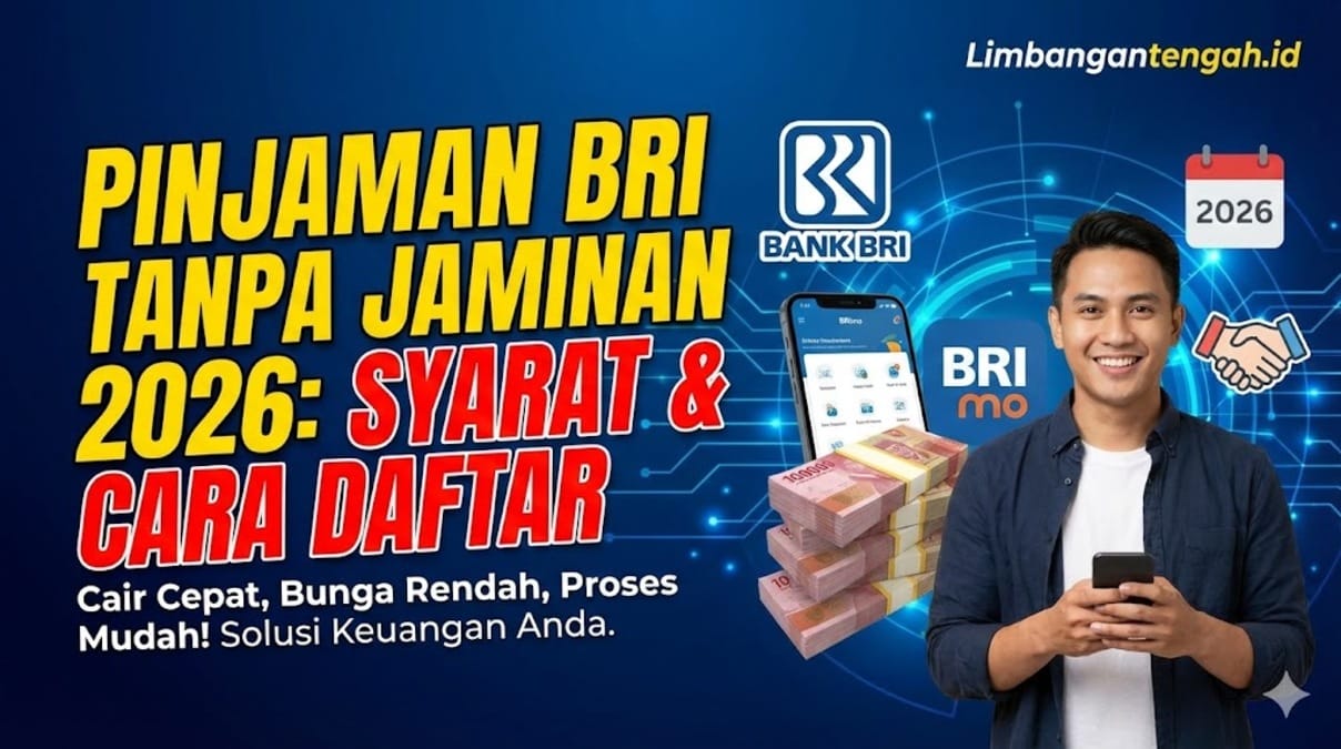 Pinjaman BRI Tanpa Jaminan