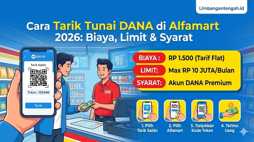 Tarik Tunai DANA di Alfamart
