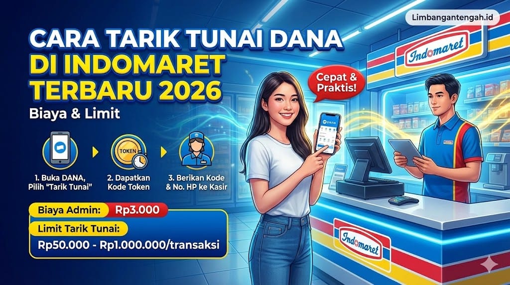 Tarik Tunai DANA di Indomaret