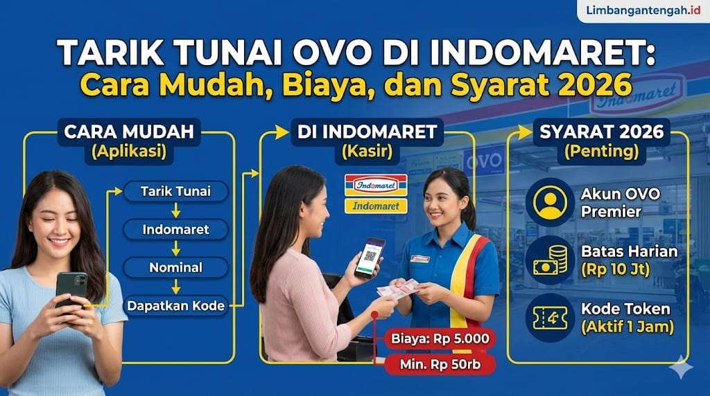 Tarik Tunai OVO di Indomaret