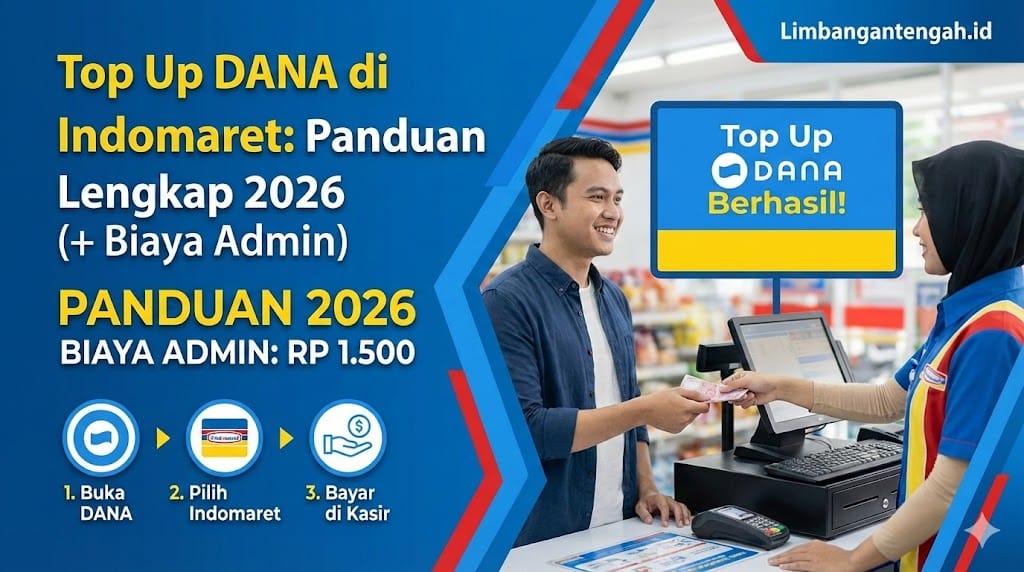 Top Up DANA di Indomaret