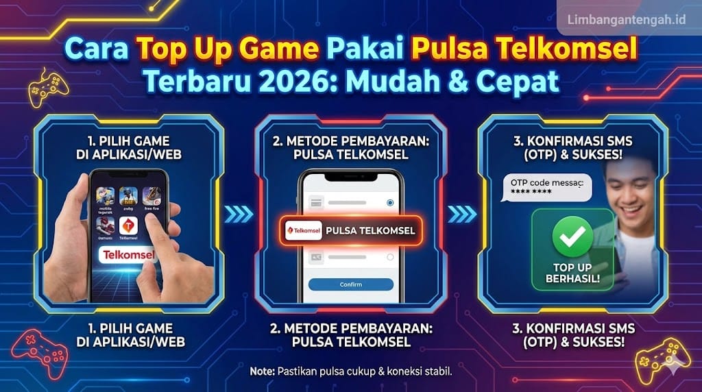 Top Up Game Pakai Pulsa