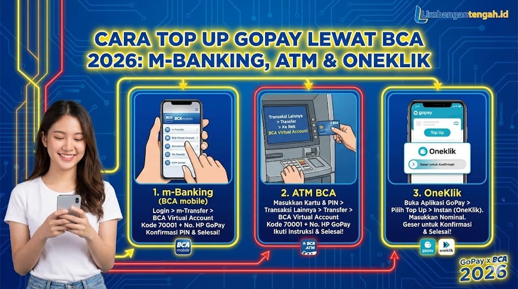 Top Up GoPay Lewat BCA
