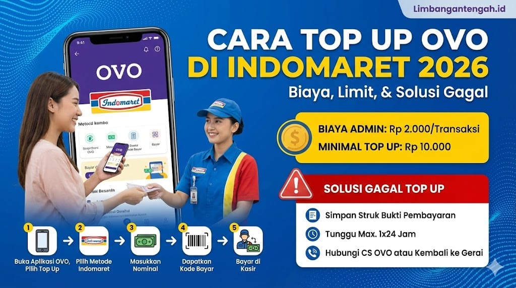Top Up OVO di Indomaret