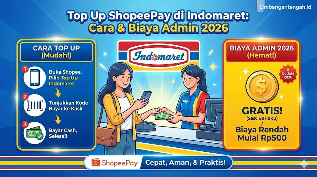Top Up ShopeePay di Indomaret