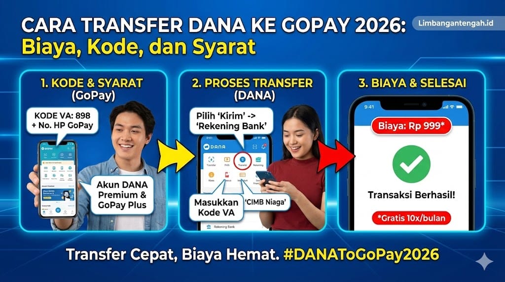 Transfer DANA ke GoPay
