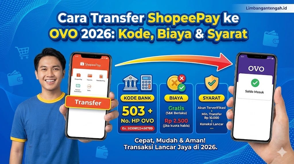 Transfer ShopeePay ke OVO
