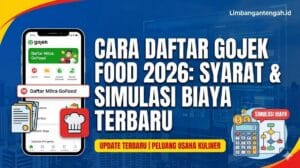 cara daftar gojek food