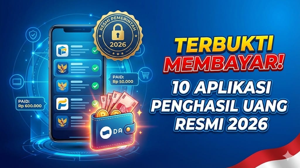 Aplikasi Penghasil Uang Resmi Pemerintah