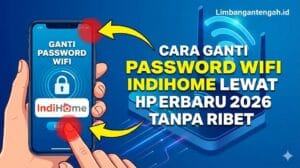 Cara ganti password wifi indihome