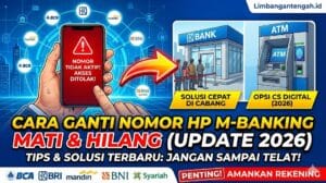 Ganti Nomor HP M-Banking