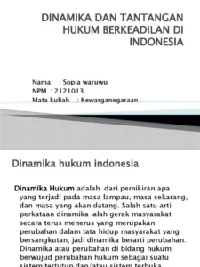 Analis Hukum Hadapi Tantangan Regulasi Kompleks dalam Pemerintahan di 2026