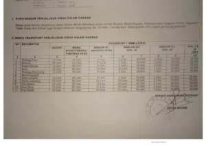 Pengalihan anggaran perjalanan dinas sebesar Rp130,2 T untuk efisensi negara