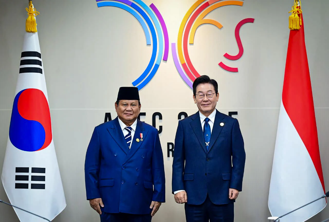 Presiden Prabowo Subianto Sapa Lee Jae Myung di Blue House