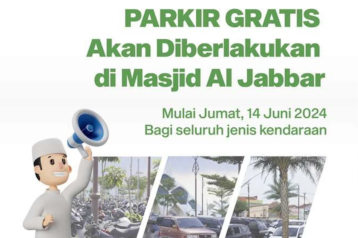 Pungli parkir Masjid Al-Jabbar diusut Satgas Saber Pungli