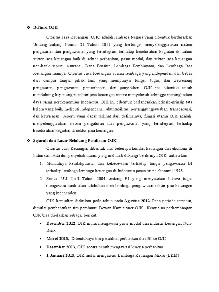 Revisi UU P2SK Usulkan Pansel OJK dan LPS Opsional demi Efisiensi