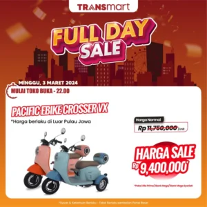 Sepeda Listrik Diskon: Jangan Lewatkan Transmart Full Day Sale!